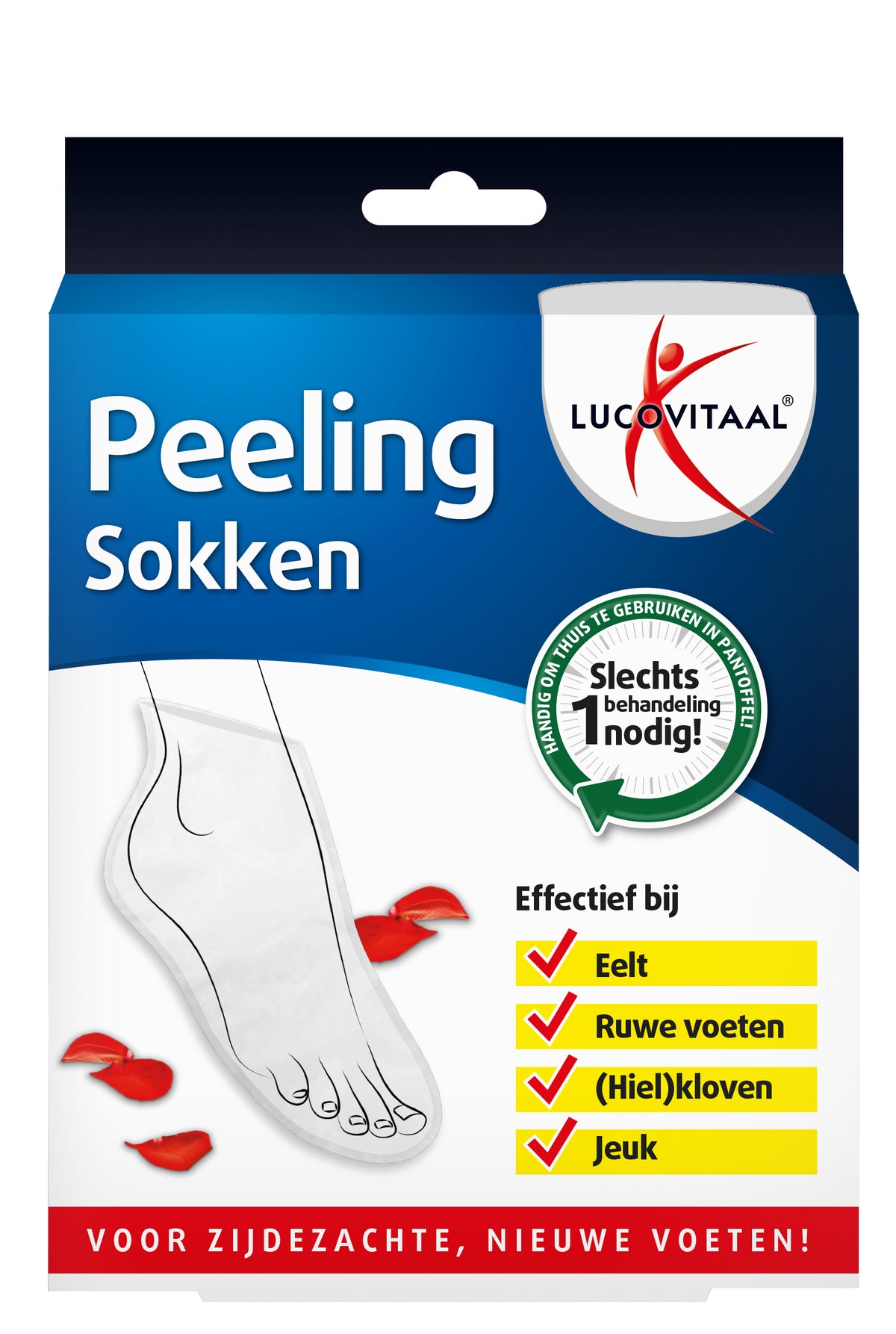 Lucovitaal Peeling sokken 1 Paar