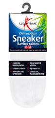 Lucovitaal Bamboe sneakersok wit maat 35-38 1 Paar