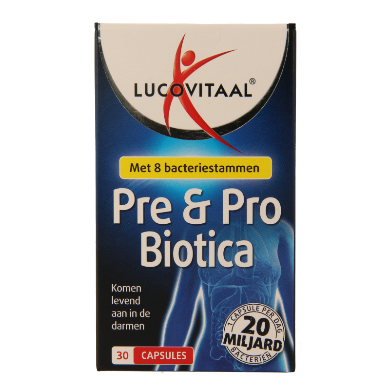 Lucovitaal Pre & probiotica 30 Capsules