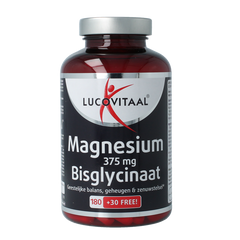 Lucovitaal Magnesium bisglycinaat 375mg 210 Tabletten