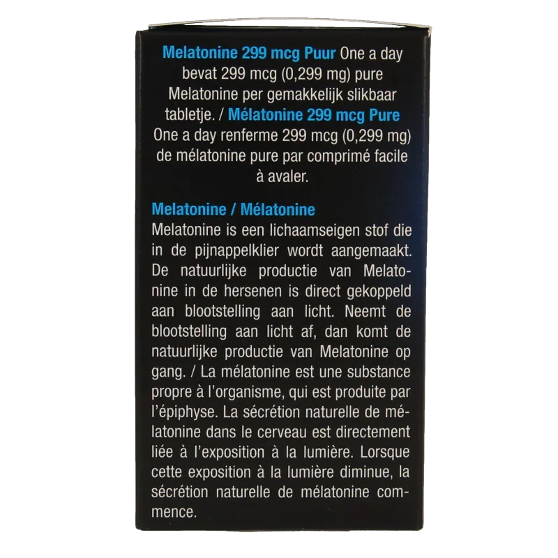 Lucovitaal Melatonine puur 0.299mg 500 Tabletten