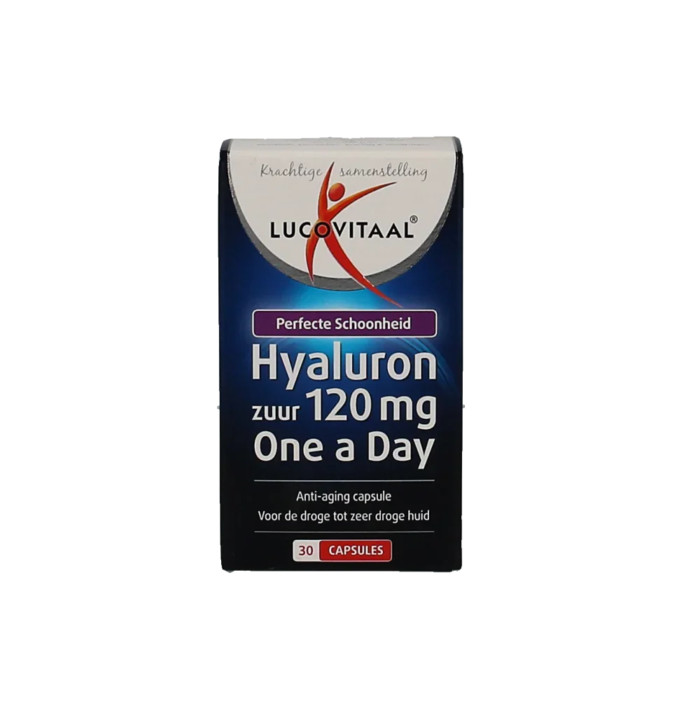Lucovitaal Hyaluronzuur droge huid 30 Capsules