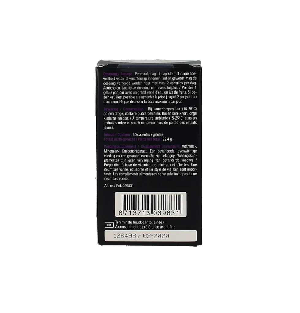 Lucovitaal Hyaluronzuur droge huid 30 Capsules