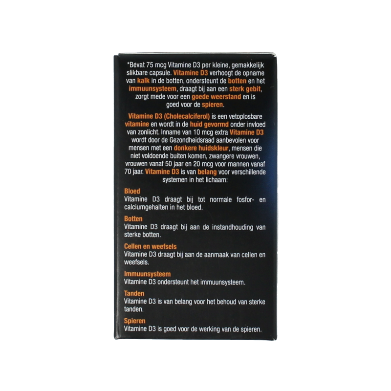 Lucovitaal Vitamine D3 75mcg 80 Capsules