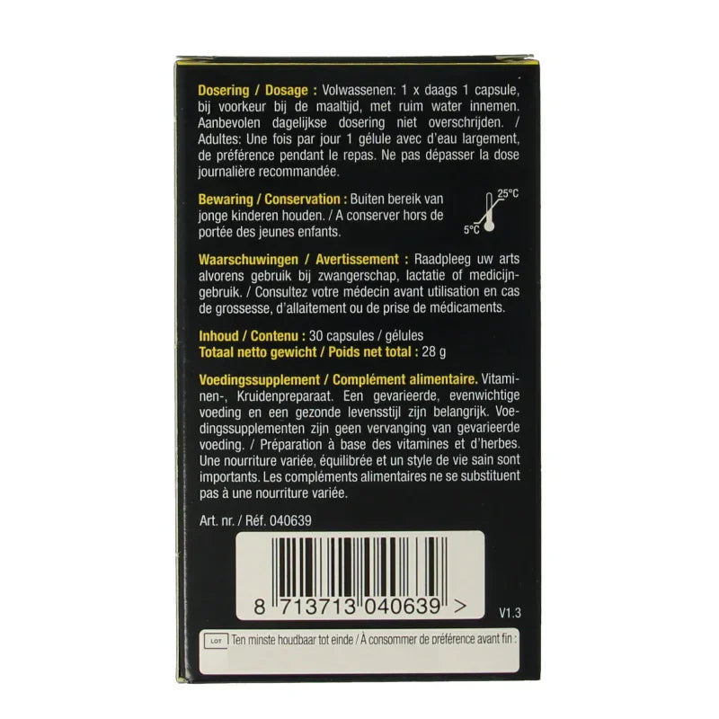 Lucovitaal Super kurkuma 30 Capsules