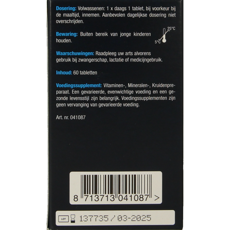 Lucovitaal Vitamine B complex forte 60 Tabletten