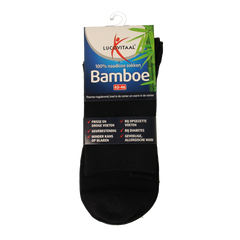 Lucovitaal Bamboe sok lang blauw  maat 43-46 1 Paar