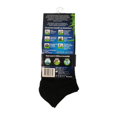 Lucovitaal Bamboe enkelsok zwart  maat 39-42 1 Paar