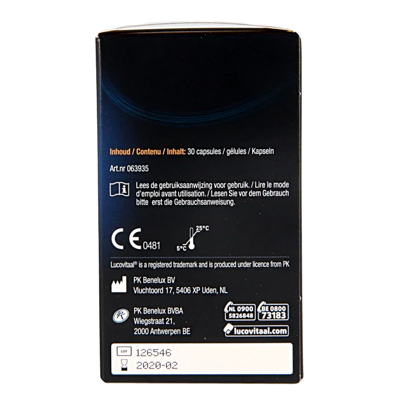 Lucovitaal Prikkelbare darm syndroom 30 Capsules