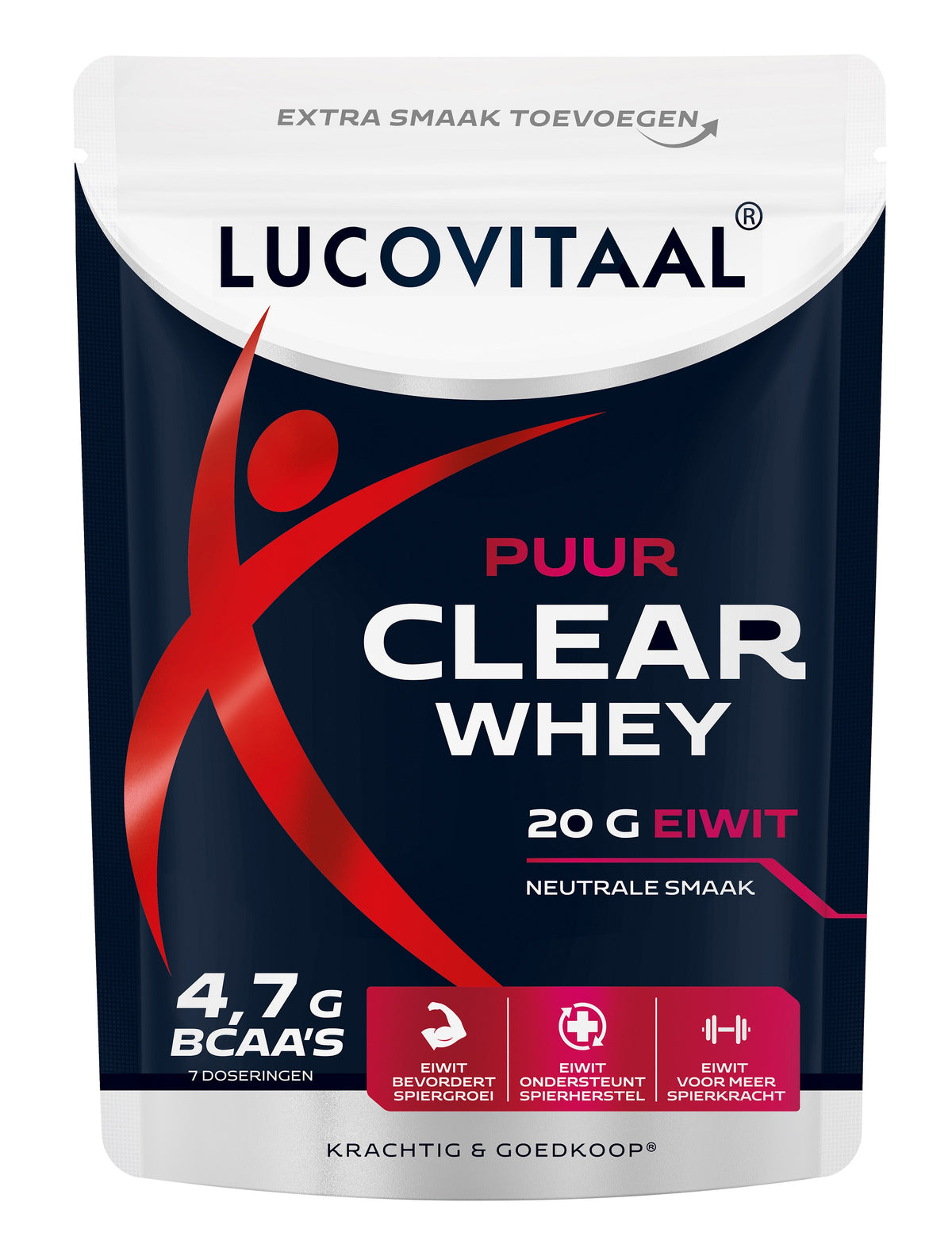 Lucovitaal Clear whey poeder puur 175 Gram