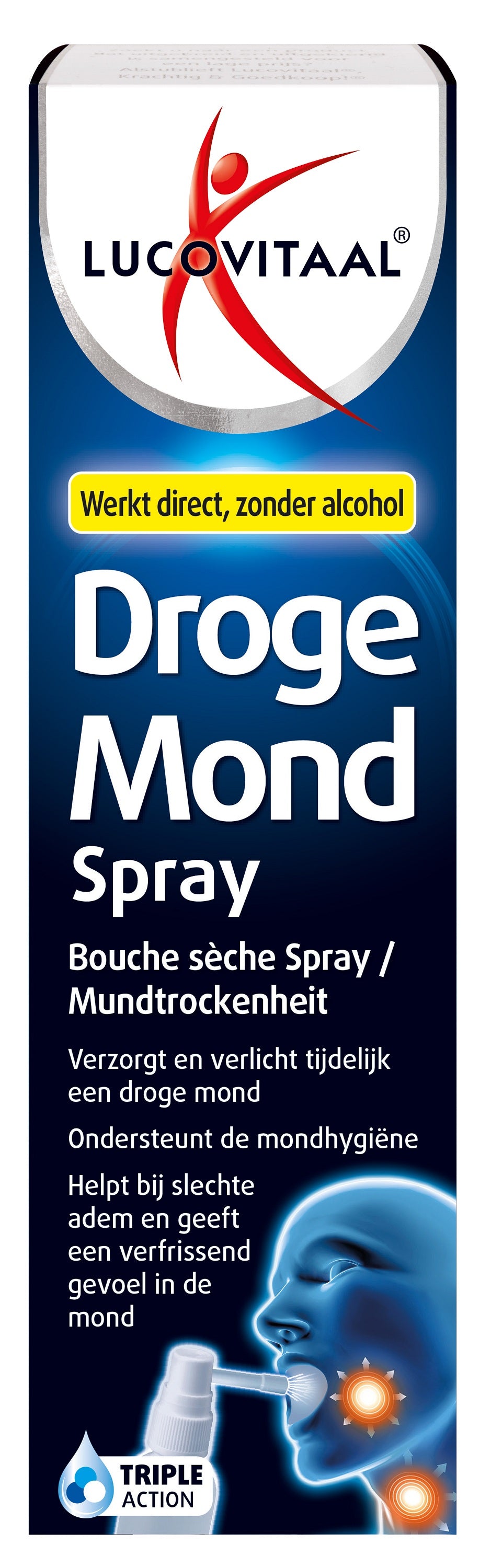 Lucovitaal Droge mond spray 20 Milliliter