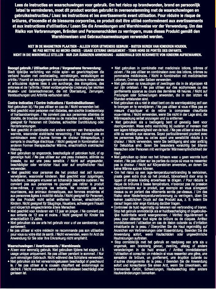 Lucovitaal Spier en gewricht warmte pleisters 8 Stuks