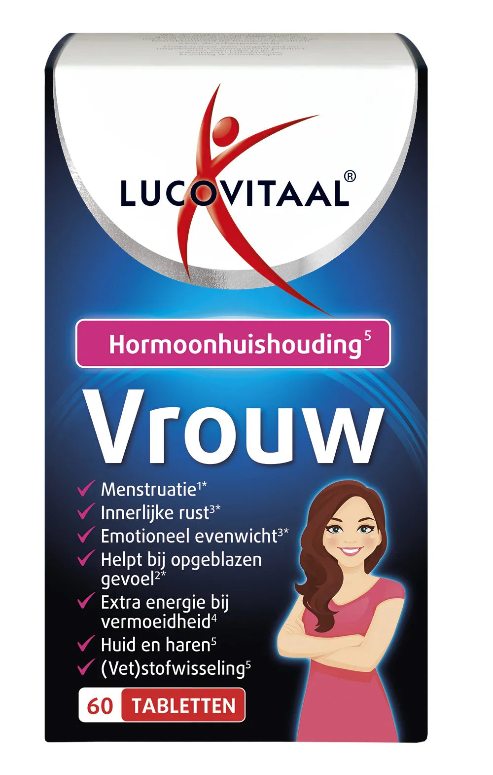 Lucovitaal Hormoonhuishouding vrouw 60 Tabletten