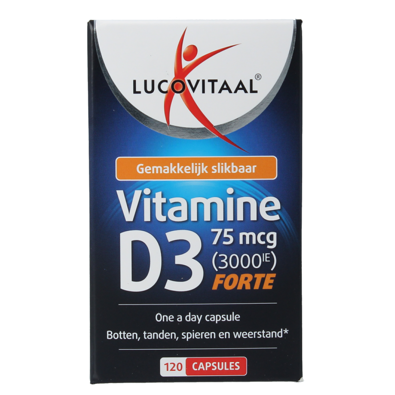 Lucovitaal Vitamine D3 75mcg 120 Capsules