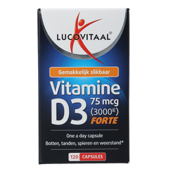 Lucovitaal Vitamine D3 75mcg 120.00 Capsules