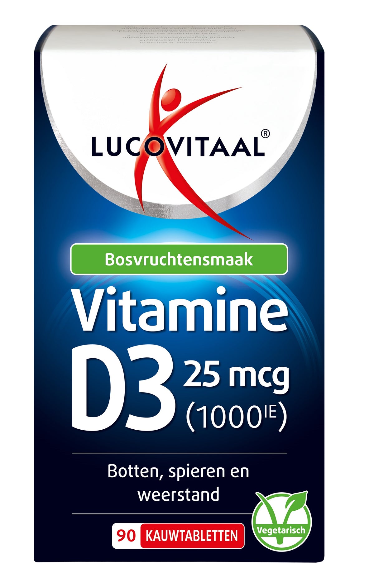 Lucovitaal Vitamine D3 25mcg 90 Kauwtabletten