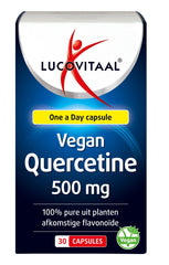 Lucovitaal Quercetine 500mg vegan 30.00 Capsules