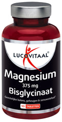 Lucovitaal Magnesium 375mg bisglycinaat 90 Tabletten