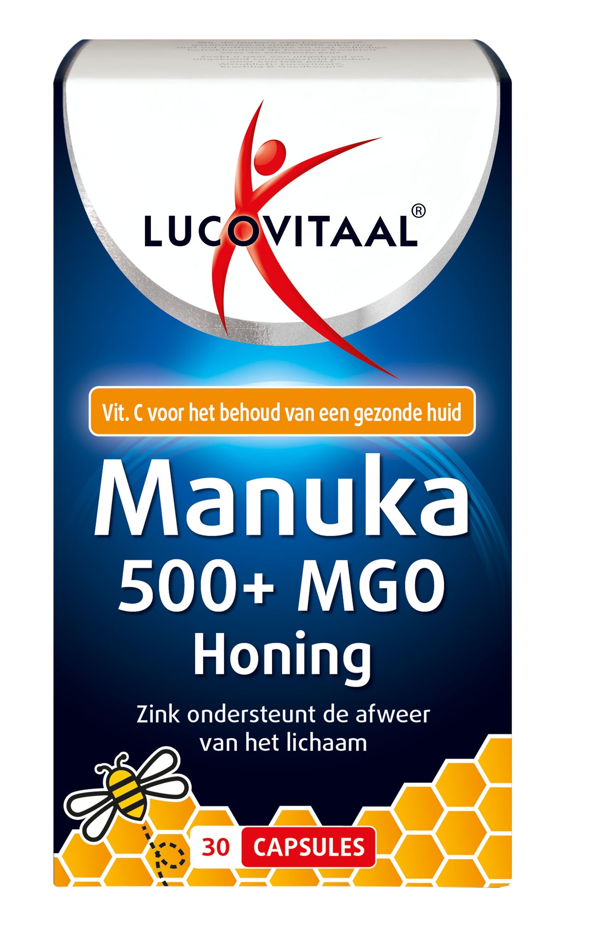 Lucovitaal Manuka honing zink capsules 30 Capsules