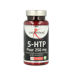 Lucovitaal 5-HTP puur 250mg vegan  60 Capsules