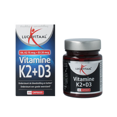 Lucovitaal Vitamine K2 + D3 60 Capsules