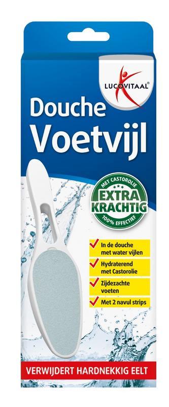 Lucovitaal Douche voetvijl 1 Stuks