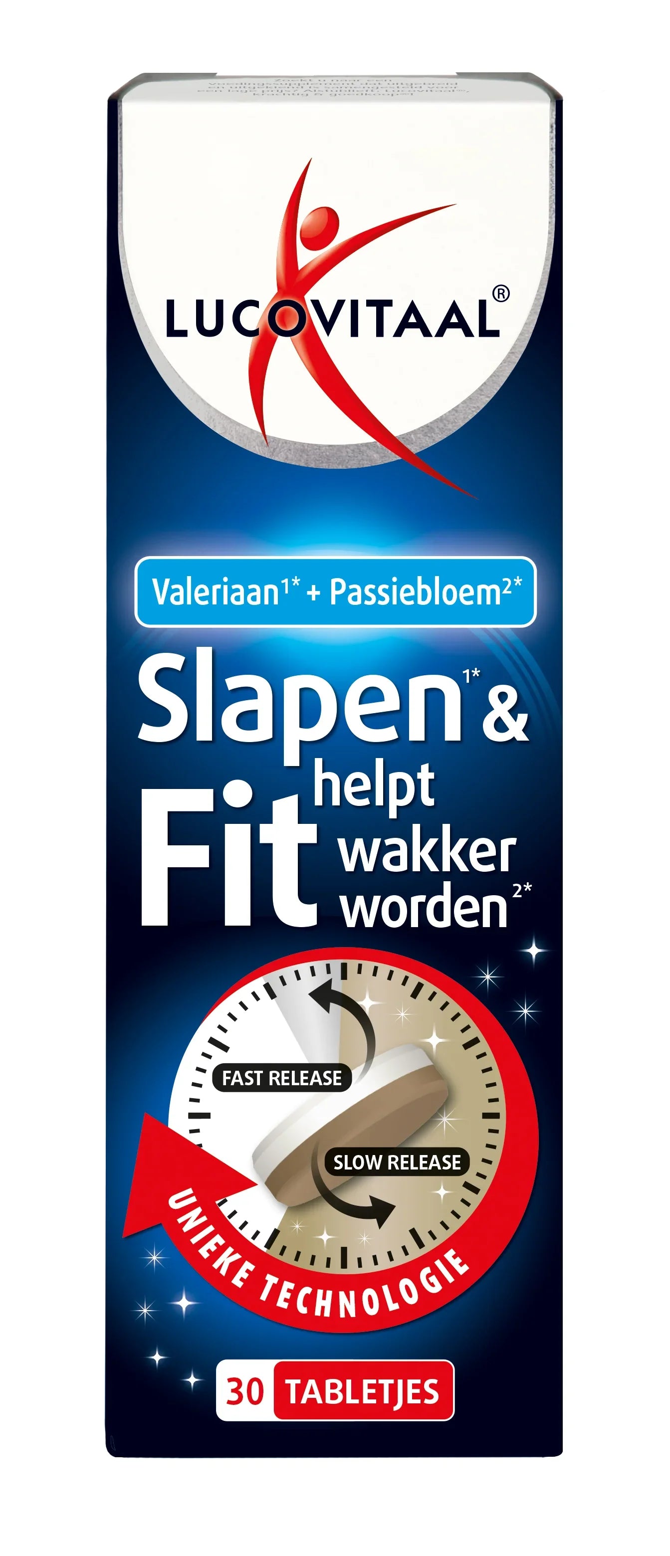Lucovitaal Slapen & fit wakker worden 30 Tabletten