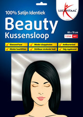 Lucovitaal Kussensloop beauty 100% satijn 60 x 70cm 1.00 Stuks