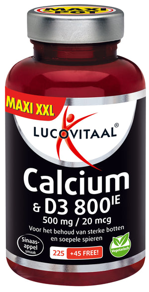 Lucovitaal Calcium & D3 MAXI POT 270.00 Tabletten