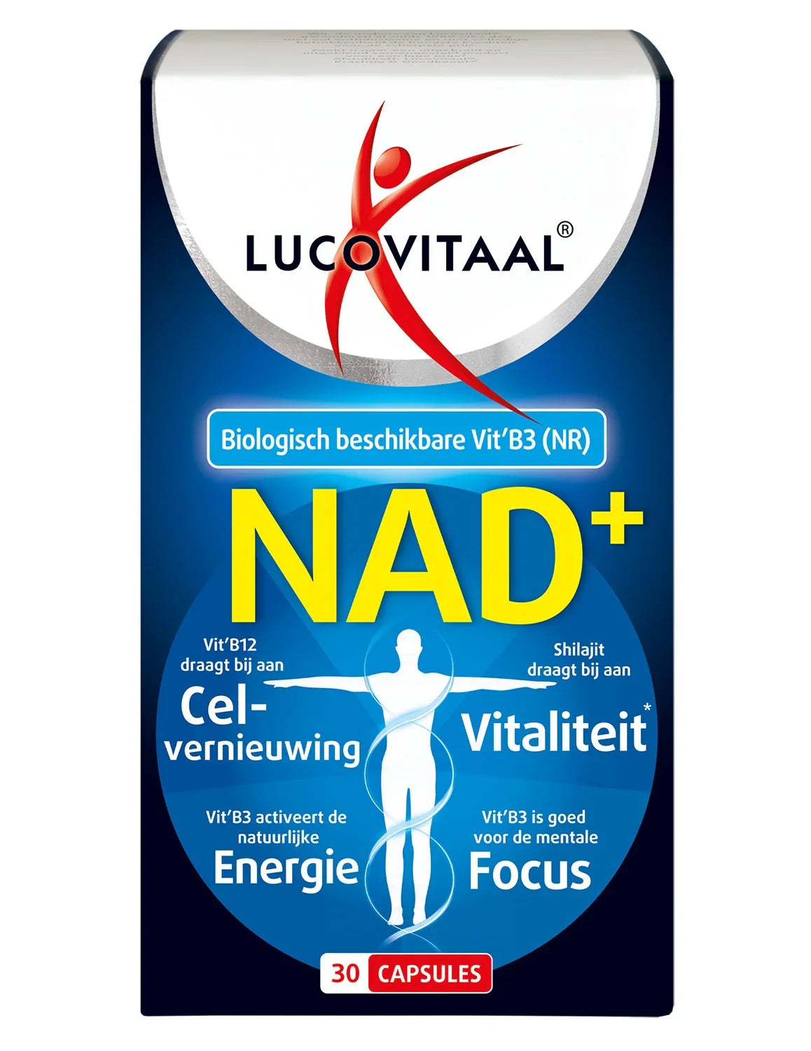 Lucovitaal NAD+ 30 Capsules