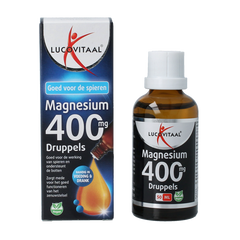 Lucovitaal Magnesium 400mg druppels 50 Milliliter
