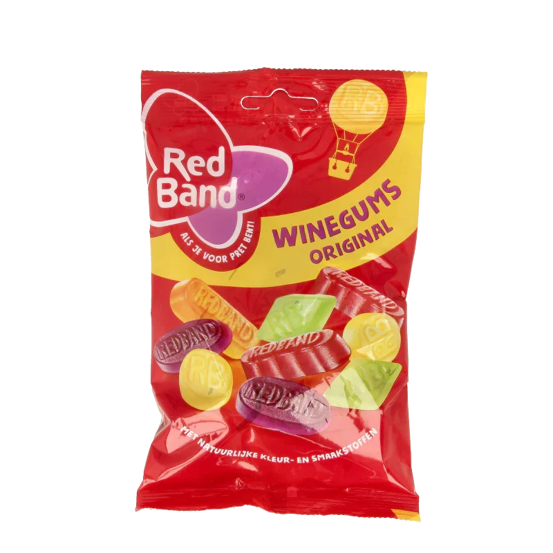 Red Band Winegums 120 Gram