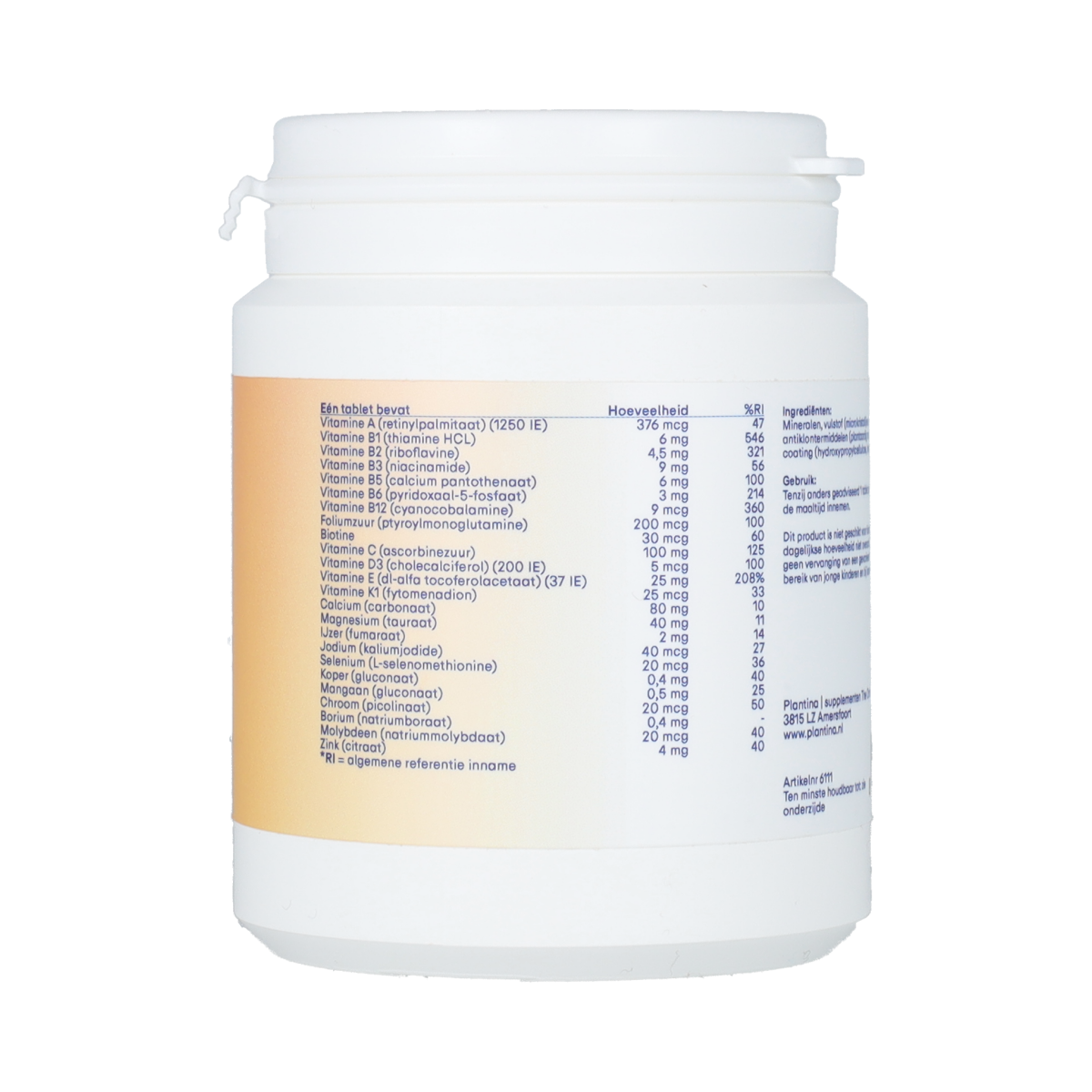 Plantina Multi junior 150.00 Tabletten