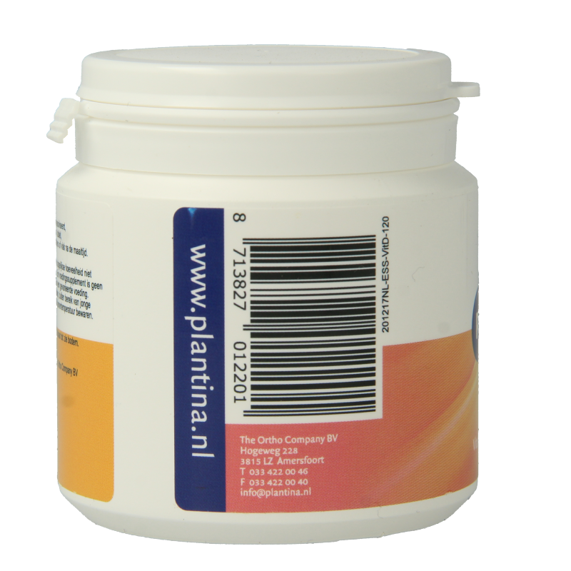 Plantina Vitamine D 400IE  120 Tabletten