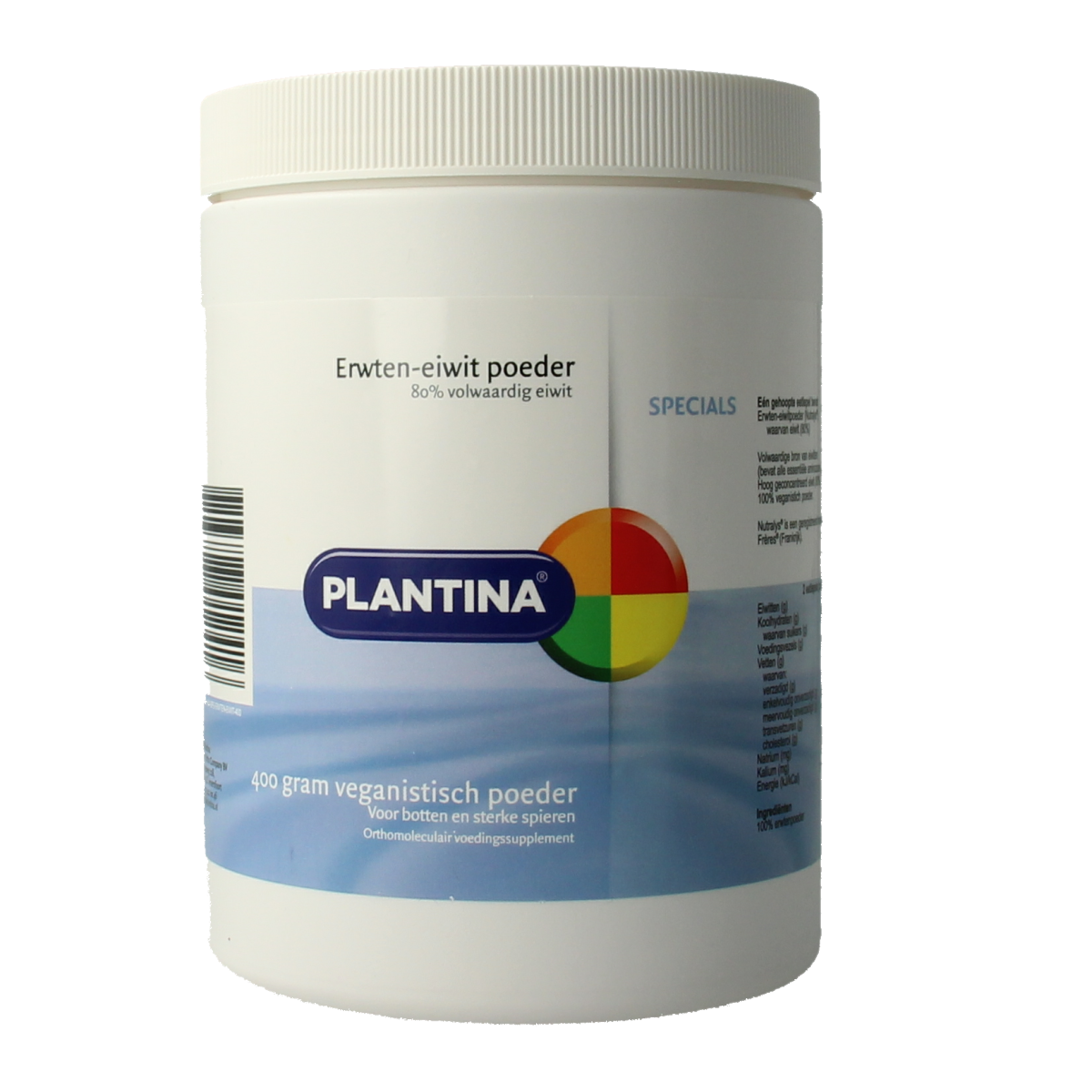Plantina Erwten eiwit poeder 400.00 Gram