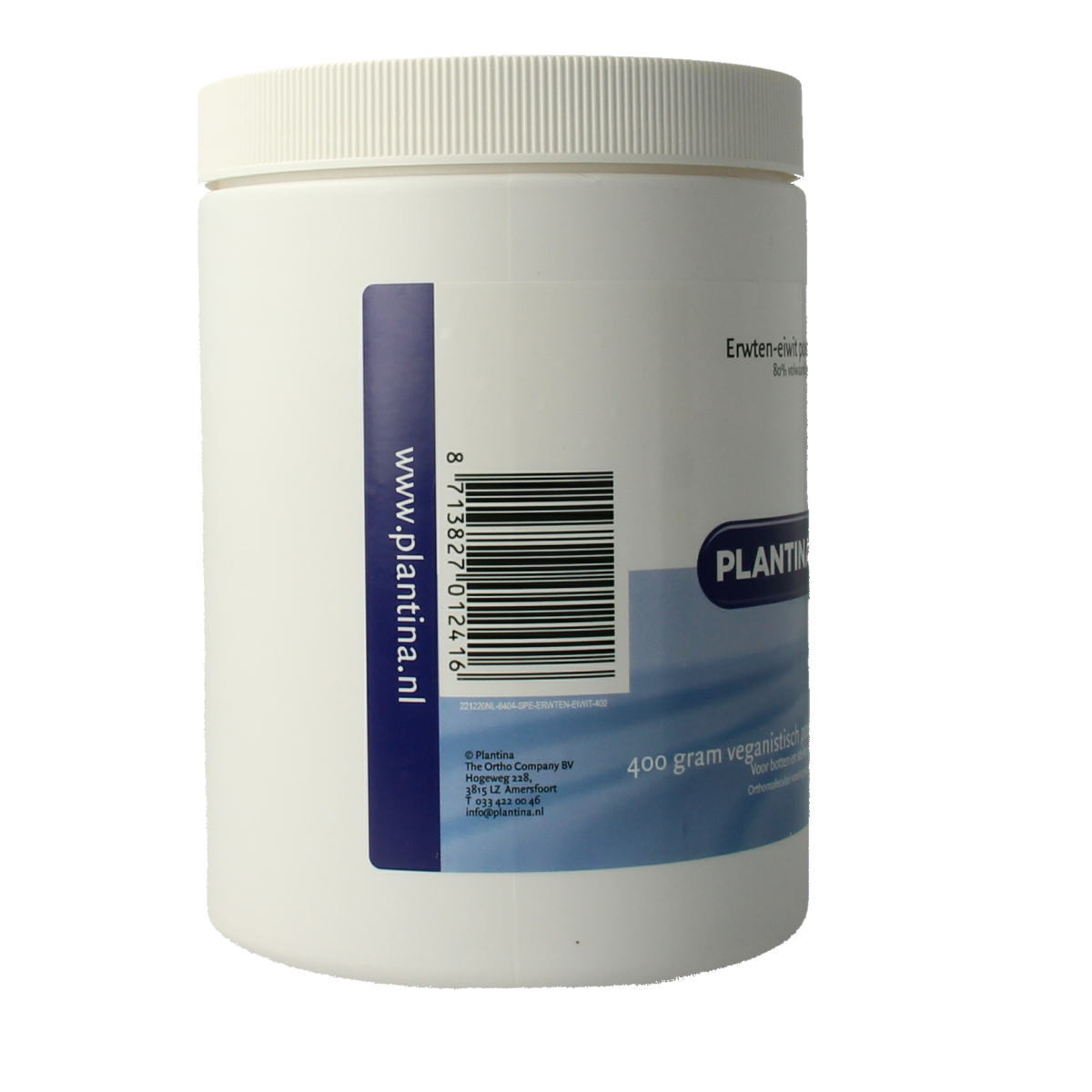 Plantina Erwten eiwit poeder 400.00 Gram