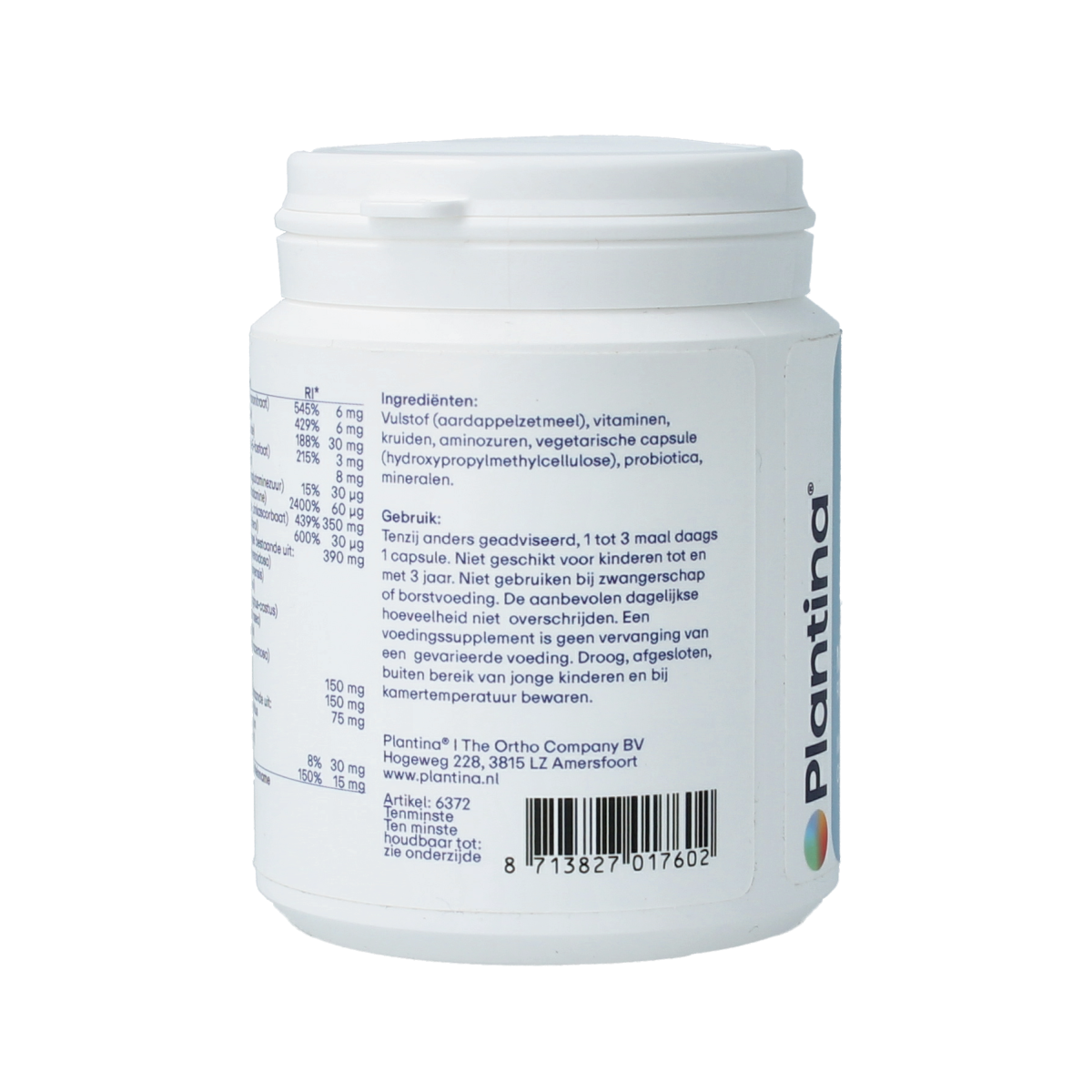 Plantina Menocare 90.00 Capsules