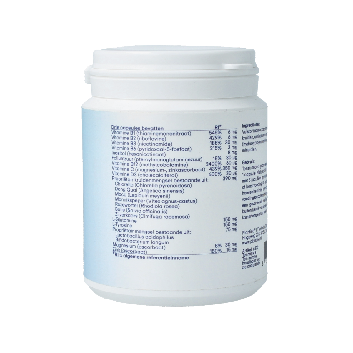 Plantina Menocare 90.00 Capsules