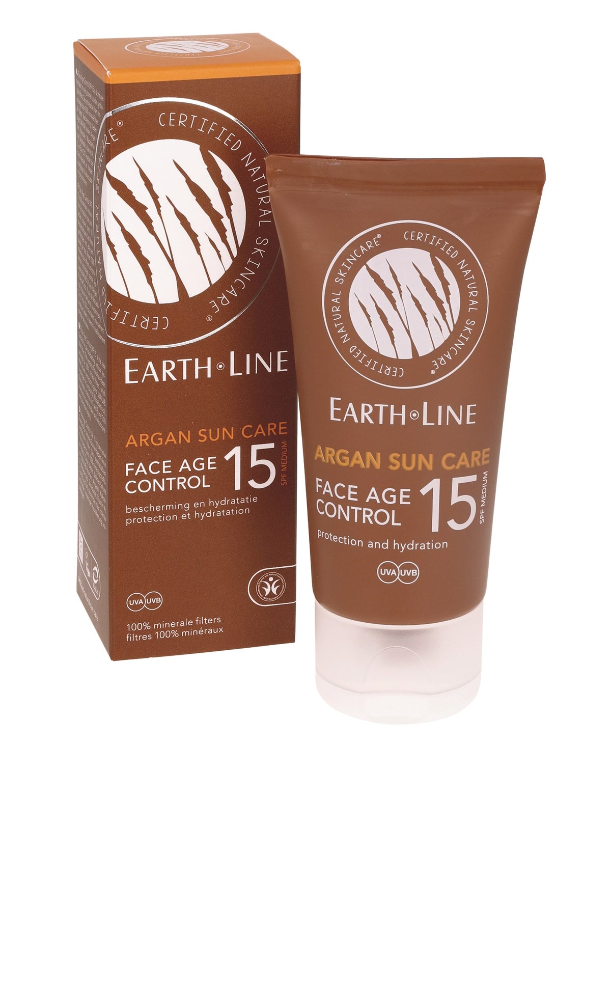 Earth Line Argan sun care face age control SPF15 50 Milliliter
