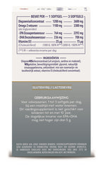 Minami MorEPA platinum + vitamine D3 60.00 Softgels