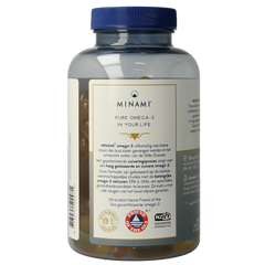 Minami MorEPA platinum + vitamine D3 120.00 Softgels