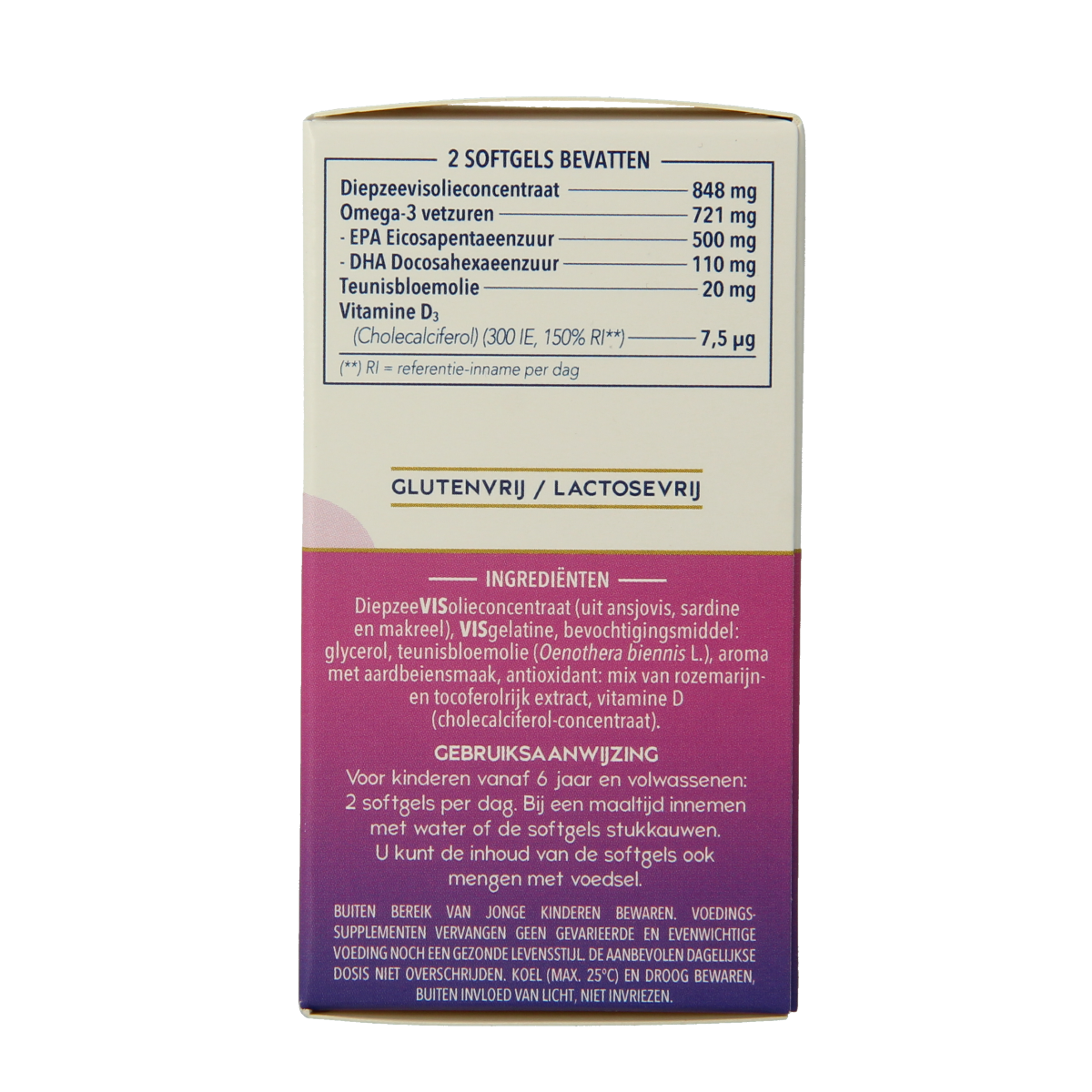Minami MorEPA kids + vitamine D3 60.00 Softgels