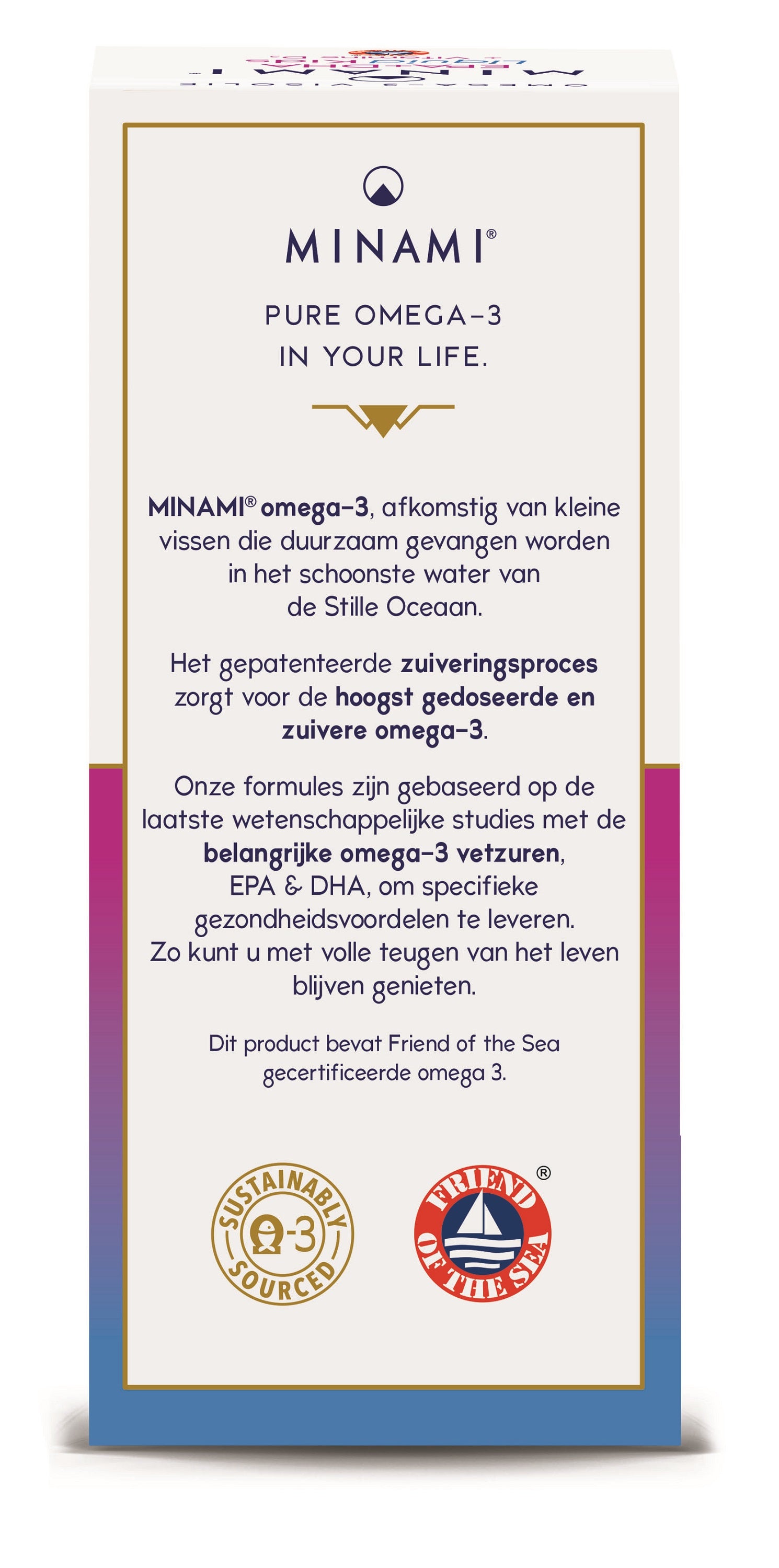 Minami EPA+DHA liquid kids + vitamine D3 100.00 Milliliter