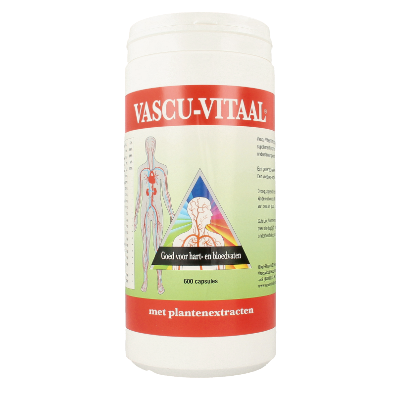 Vascu Vitaal Plantenextracten 600 Capsules
