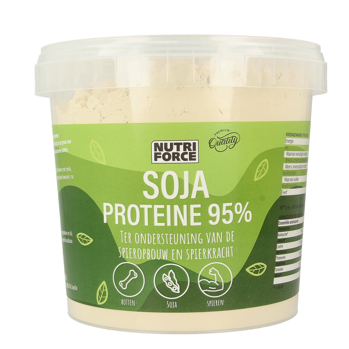 Nutriforce Soja proteine 95% 1.00 Kilogram