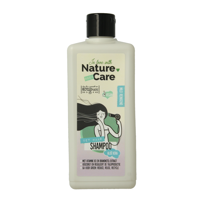 Nature Care Shampoo vet haar  500 Milliliter