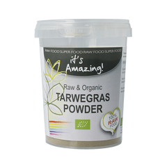 It's Amazing Raw & organic tarwegras poeder bio  125 Gram