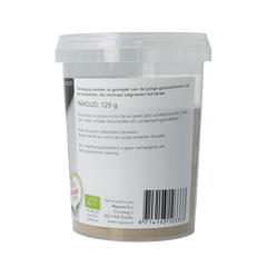 It's Amazing Raw & organic tarwegras poeder bio  125 Gram