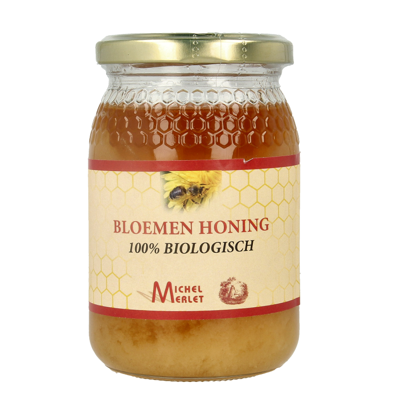 Michel Merlet Bloemenhoning bio  450 Gram