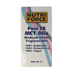 Nutriforce MCT 8 olie 500.00 Milliliter